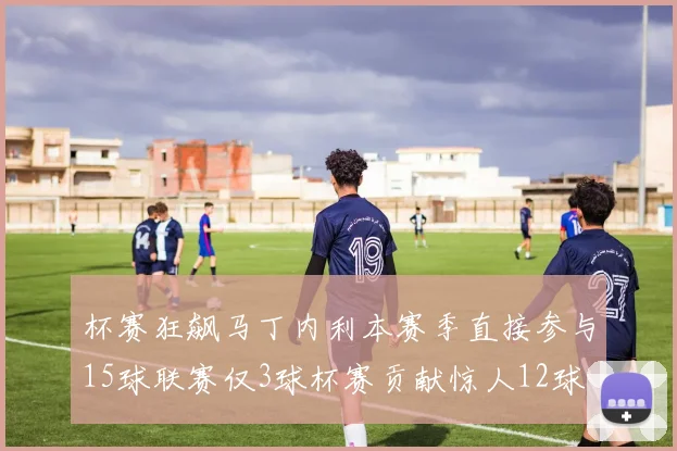 杯赛狂飙马丁内利本赛季直接参与15球联赛仅3球杯赛贡献惊人12球